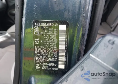 2013 Nissan Juke Sv from USA, damaged, VIN JN8AF5MV7DT229192